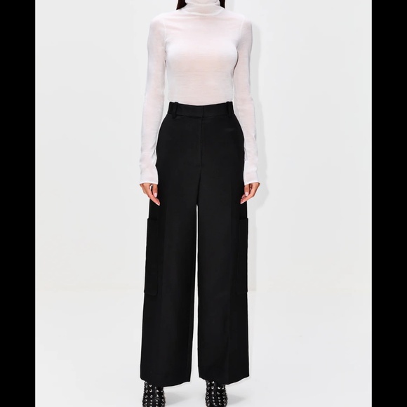Khatie wide leg fitted pants size 6 - Picture 1 of 7